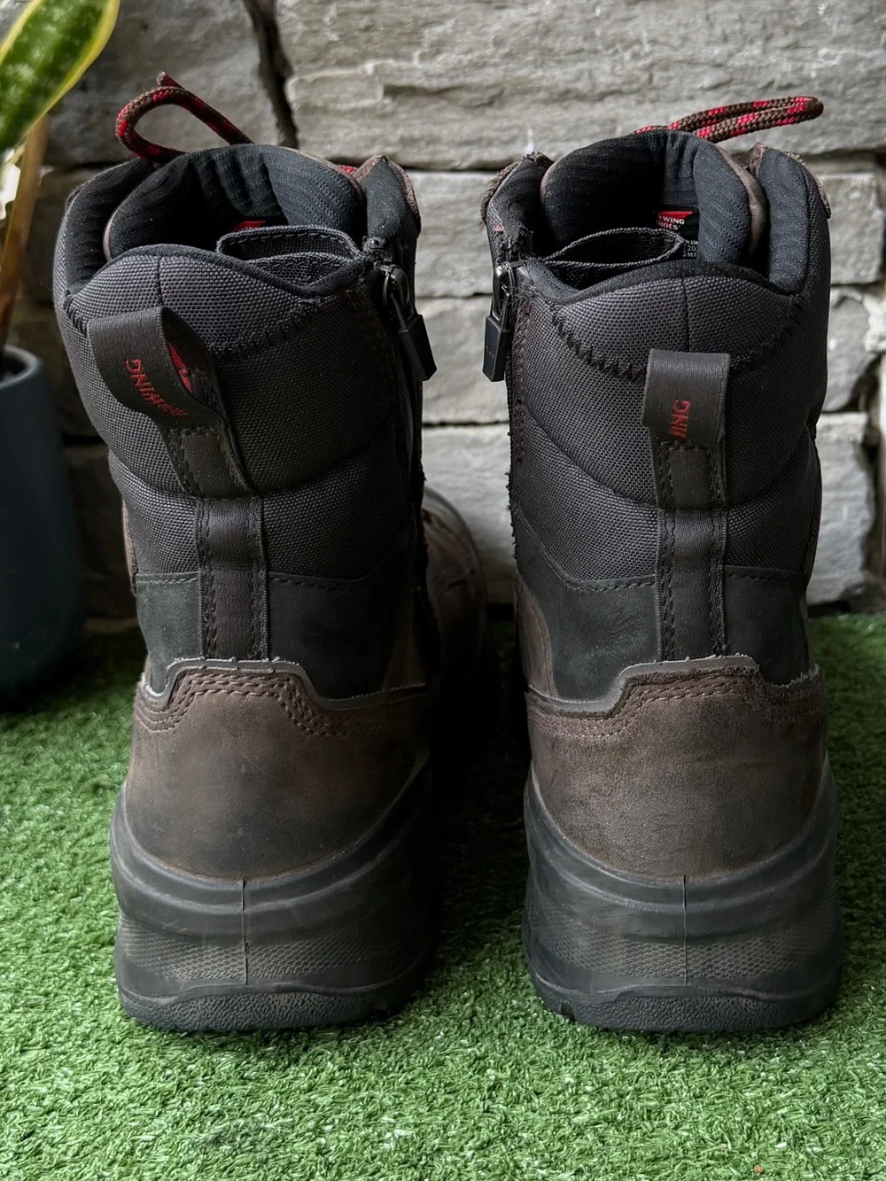Red Wing Waterproof Metguard Safety Toe Mens Work Boots (Style 3033)